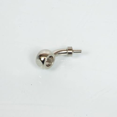 Embout raccord banjo 45° compatible avec durite de frein aviation FE Ø10mm compatible avec moto