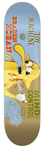 Toy Machine Skateboard Deck Hoban Mind Control 21,9 x 82,5 cm