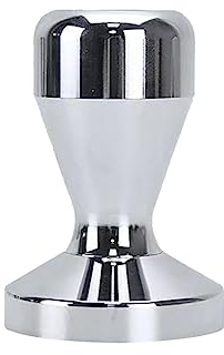 GSHLLO 49 mm Edelstahl Kaffee Hand Tamper flache Basis Espresso Tamper Kaffee Pulver Presser Kaffeemaschine Werkzeug für Büro Zuhause