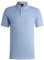 BOSS Mens Piqué Polo Top Open Blue XXL