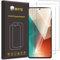 WFTE [2-Pack Protector de Pantalla para Xiaomi Redmi Note 13 5G / Note 14S 4G,9H Dureza,Huellas Dactilares Libre,Sin Burbujas,Cristal Templado Protector de Pantalla Xiaomi Redmi Note 13 5G