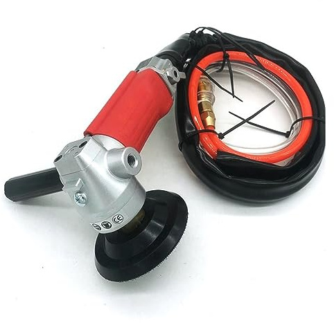 KOHARA Nassluftpoliermaschine, pneumatischer Heckauspuff für Stein, Nasspolieren für Beton, Marmor, Granit, Keramikfliesen (Color : Thread 5 8-11) (Netz
