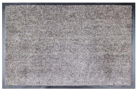 OREX X-Tra Clean Schmutzfangmatte Schmutzfangläufer Fußmatte Fußabtreter (grau Silber, ca. 60 x 180 cm)