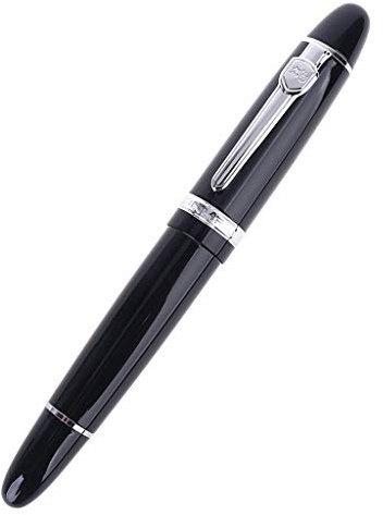 GMBYLBY New 159 Black And Silver for M Fountain Pen