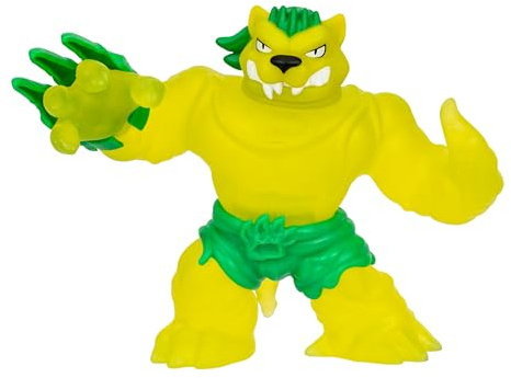 Heroes of Goo Jit Zu Meteor Madness, Stretchy Jagooar Action Figure, With Unique Stretchy Goo Filling & Meteor Battle Gauntlet.