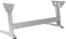 KESSLER PRO KSV-L2 Doppel-Tischgestell 120x40 cm - Höhe und Neigungswinkel verstellbar, ergonomisch - Silbergrau