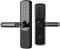 AIRYSSFU Door Handle, TTlock App Smart Fingerprint Door Lock Smart Digital APP Keypad Code Keyless Electronic Door Lock(4585)