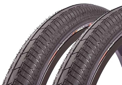 BMX Reifen Set KHE MAC2+ 20 Zoll x 2,30 Zoll schwarz