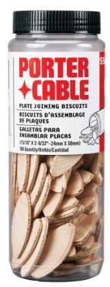 PORTER-CABLE 5562 No. 20 Plate Joiner Biscuits - 100 Per Tube