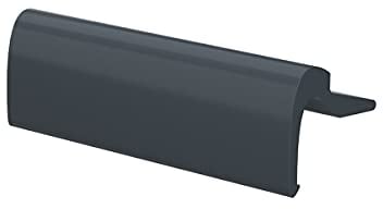 MS Beschläge® Glasfalzgriff Terassentürgriff Balkontürgriff Ziehgriff aus Aluminium (Anthrazit - RAL 7016)