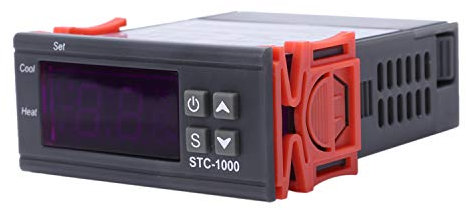 REFURBISHHOUSE 220V Digital STC-1000 Controlador de temperatura Regulador del termostato + Sonda de Sensor