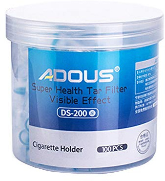 RZJZGZ 100pcs Disposable Mini Cigarette Filters Trap,Tobacco Filter Tip | Super Clean Reduces Tar Tobacco Filter Tip Mouthpiece