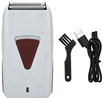 Electric Shaver Trimmer Reciprocating Hubkolben elektrorasierer, Wiederaufladbarer Usb bartschneider Für Rasiermesserwerkzeug, Für Reisen Im Freien Oder Für Geschäftliche Zwecke (grau)