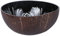 HEMOTON Coconut Bowls Natural Coconut Shell Bowl Decorative Key Storage Bowl Candy Container Nuts Holder (Silver)