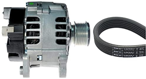 HELLA 8EL 011 710-321 Generator - 14V - 120A & SKF VKMV6DK1195 VKMV 6DK1195 Keilrippenriemen