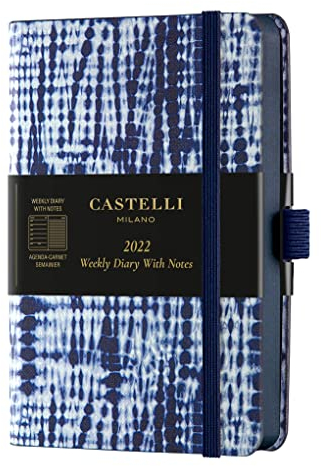 Agenda 2022 semainier poche Shibori jute