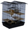 Heimtiercenter Super Hamsterkäfig, Nagerkäfig, Käfig CH2 in schwarz/beige O