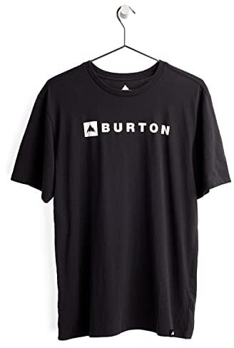 Burton Herren Horizontal Mountain T-shirt, True Schwarz, M