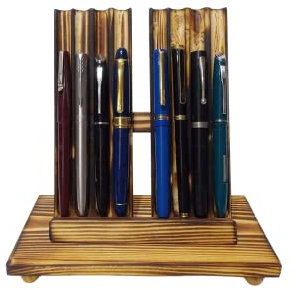 Inkwellinserts Pen stand rack holder rest desk top ink fountain pen display stand hold 8 pens
