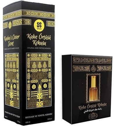 Islamische heilige Stätten Raumspray-Raumduft Spray-400ml (Kaaba-Abdeckung mit Esans)