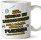 MUGFFINS Tazas para TÉCNICO DE LABORATORIO hombre - En Español - Mejor de la Galaxia Cuando Fuerza me Acompaña - 11 oz / 330 ml - Regalo original y divertido