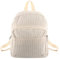NATUCE Cord Rucksack Geldbörse, Cord Schulrucksack, Rucksack Damen Klein, Kleiner Mini Daypack Rucksack, Mini Rucksack, Mini Rucksack Niedliche, Causal Rucksack für Damen Mädchen Teenager Unisex