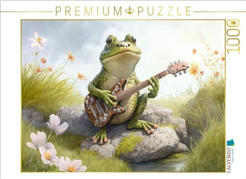 CALVENDO Puzzle Country Frosch | 1000 Teile Lege-Größe 64 x 48 cm Foto-Puzzle für glückliche Stunden