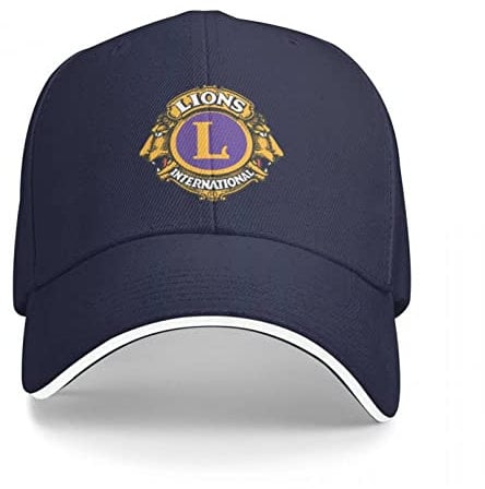 OAKITA Basecap Lions Club International Cap Wintermütze Frau Icon Damen Wintermütze Icon Männliche Mütze Damen