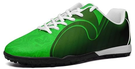 Mens Football Boots Astro Turf Soccer Cleats Training Shoes Athletics Sneakers for Youth Unisex Indoor Sport Footwear