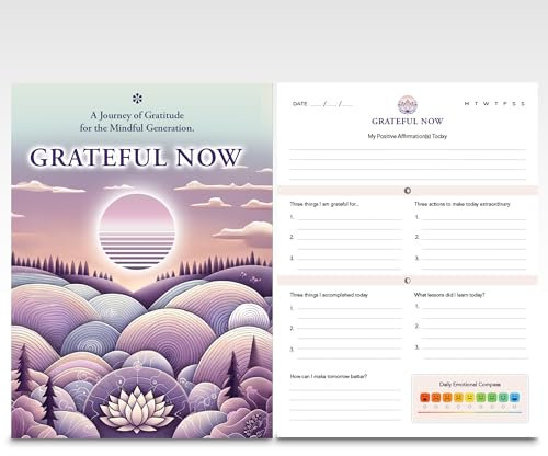 SOL Dankbarkeitstagebuch für Damen und Herren, Selbstpflege-Journal für Frauen, Dankbarkeitstagebuch, tägliche Tagebücher für Frauen, psychische Gesundheit, Wellness-Tagebuch für Positivität,
