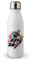 MAXIKIWI Borraccia a parete singola con tappo a vite, in alluminio leggero non isolato, senza BPA, a prova di perdite, stile boho, motocross, 500 ml