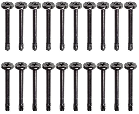 20pcs 6#-32x30mm Long Flat For Head Mount Screw For PC For Case Video Card Radiator Water Cooling Fan