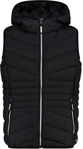 CMP Unisex väst i nylon med fast huva väst för flickor - barn och pojkar