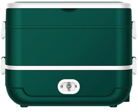 XUHONGYA Portable Electric Steamer Lunch Box, Food Heater Lunch Box,Electric Lunch Box Food Warmer, Perfect For Office, Work, Picnic, Sports(Double decker)
