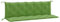 vidaXL Gartenbank-Auflagen 2 STK. Melange Grün 180x50x7 cm Stoff