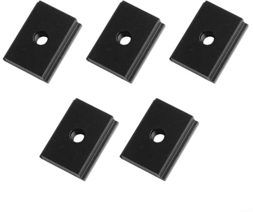 Compatible with Workbenches and Table Saw Extensions, T track Slider for Easy Mounting (Black)