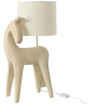 J-Line TISCHLAMPE PFERD MODERN RESIN BEIGE