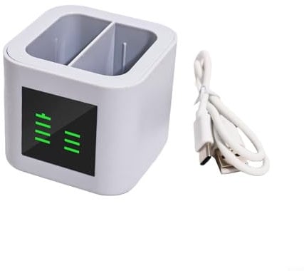 Bebykilemi Charging Station For Ring Doorbell V4 Battery,Charging Station For Ring Quick Release Battery,With USB-C,Home Security Accessory