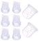 2pcs Silicone Diaphragms & 6pcs Duckbill Valves for Eufy, Breast Pump Accessories Replacement Parts Compatible with Eufy E10/S1/S1 Pro, Lansinoh Discreet Duo, NCVI, NICEGREEN Wearable Breast Pump