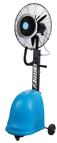 CFG 1808 LIBECCIO 22 MIST FAN Ventilatore ø 55 cm e Nebulizzatore da Esterno, Serbatoio 49 lt