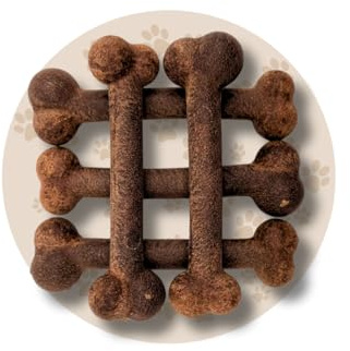 Warnick's Hundesnack Kauknochen Swiss Bone - 50 x 118 g | Vitalknochen für Hunde - Schmackhafter Snack als Belohnung - Diätetische & hypoallergene Kaustange - Für sensible Hunde