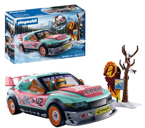 PLAYMOBIL | Cars | Offroad Tuningcar | Tuning-Auto mit Rammbock und Heckspoiler | Kinder Spielzeug ab 4 Jahren | 72062