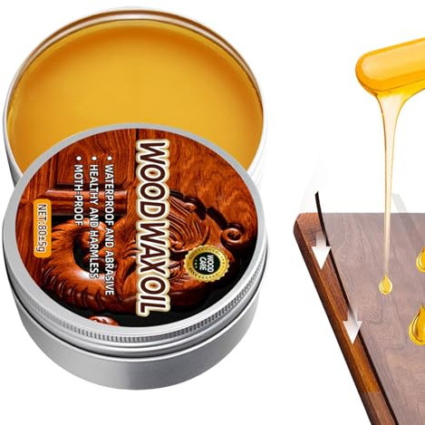Paste für Holz Möbel Pflege Balsam zur Nährung | Polierfür Holzböden Für Hausbesitzer, Holzarbeiter, Sammler, DIY Enthusiasten, , Heimwerker, Wohnung, Büro, Tisch, Stuhl,