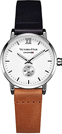 VICTORIA HYDE Klein Uhr Damen Analoges Quarzwerk Leder Armband