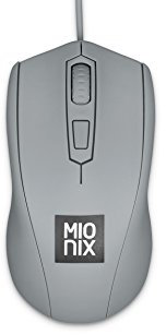 Mionix Avior Shark Fin Ambidextrous Optical Gaming Mouse (Grey) /PC