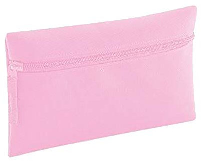 Quadra Classic Zip Up Pencil Case (One Size) (Classic Pink)