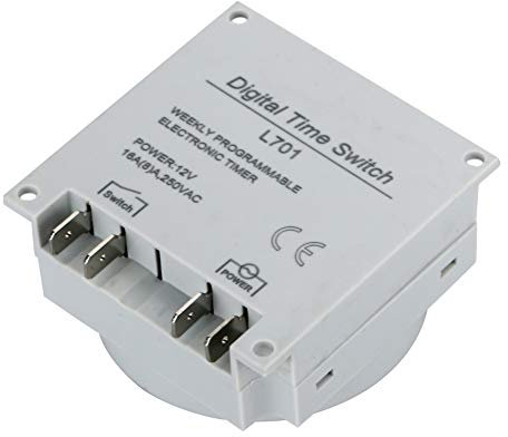 Microcomputer LCD Digitale programmabile Elettronico Timer Timer 12V