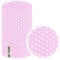 Mikos Baumwolle 100% Baby Strickdecke Kuschelige Decke ideal als Baby Decke, Erstlingsdecke, Wolldecke oder Baby Kuscheldecke 80x100 I 100x120 (1032) (Rosa, 100 x 120)