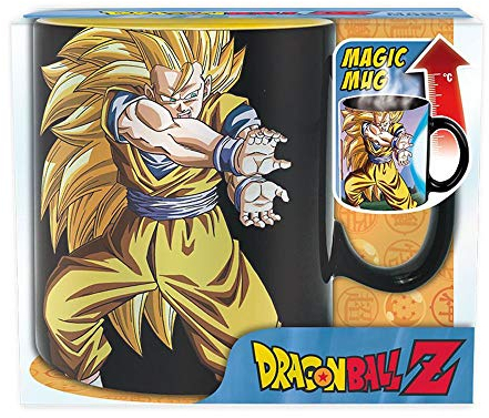 Dragon Ball Mug Son Goku Super Saiyan Kamehameha Thermal Effect Mug 460 ml Gift Box