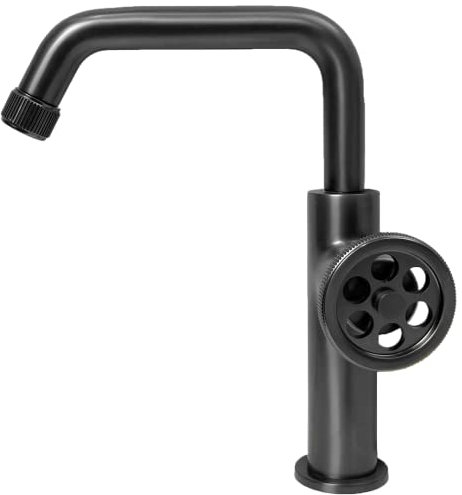 Essebagno Indus mitigeur lavabo bas gris gun métal